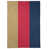 Flat Gold/Red/Blue