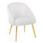 Chaise avec accoudoirs en velours Sutton-1001593172
