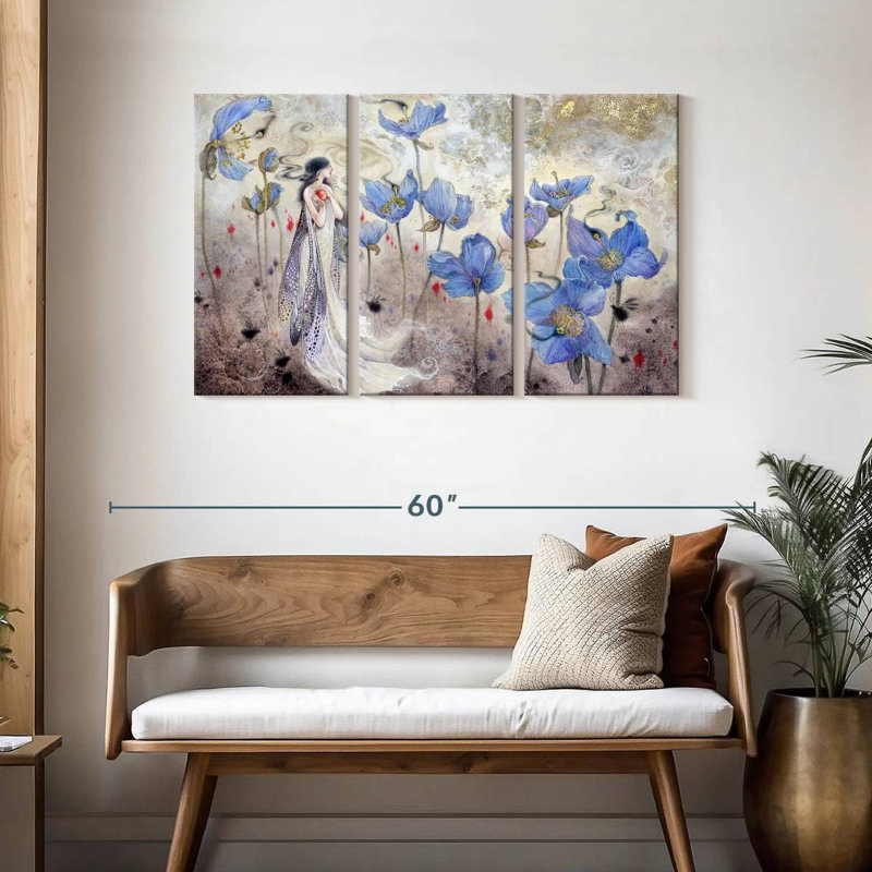 Kelan Descants, 28" H x 45" W