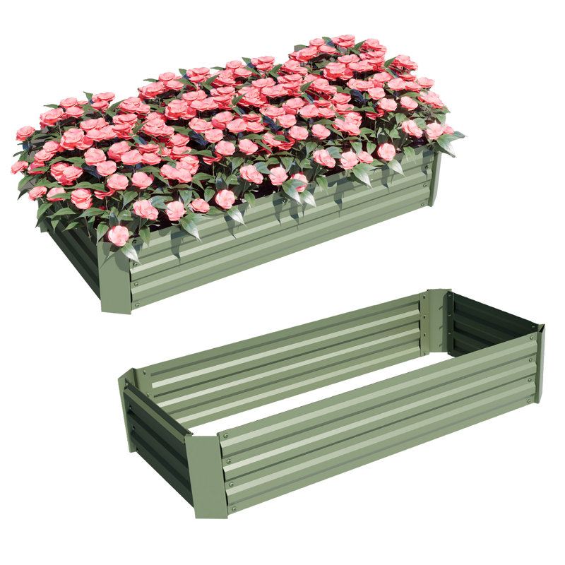 Olexandr Metal Raised Garden Bed