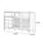 Modern Walnut Solid Wood Sideboard