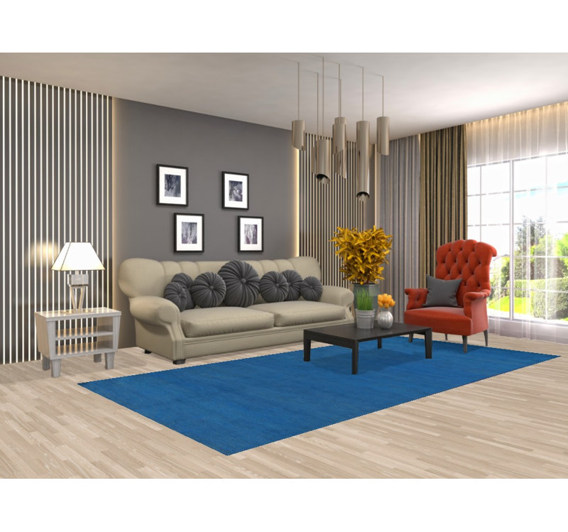 Tapis persan Gabbeh 5 x 10