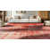 Riebe Abstract Red Area Rug