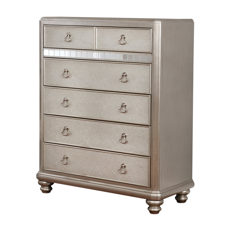 Commode 6 tiroirs l 38,6 po Stutz