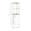 Armoire à linge à 4 tablettes-373884417