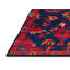 Tapis bleu Tabriz lavable à la machine-1205569308