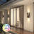 Modern LED Outdoor Wall Sconce With Adjustable Color Temperature And Dimming, IP44 Waterproof
