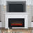 Alcott 75" Landscape Electric Fireplace by Real Flame-43256281