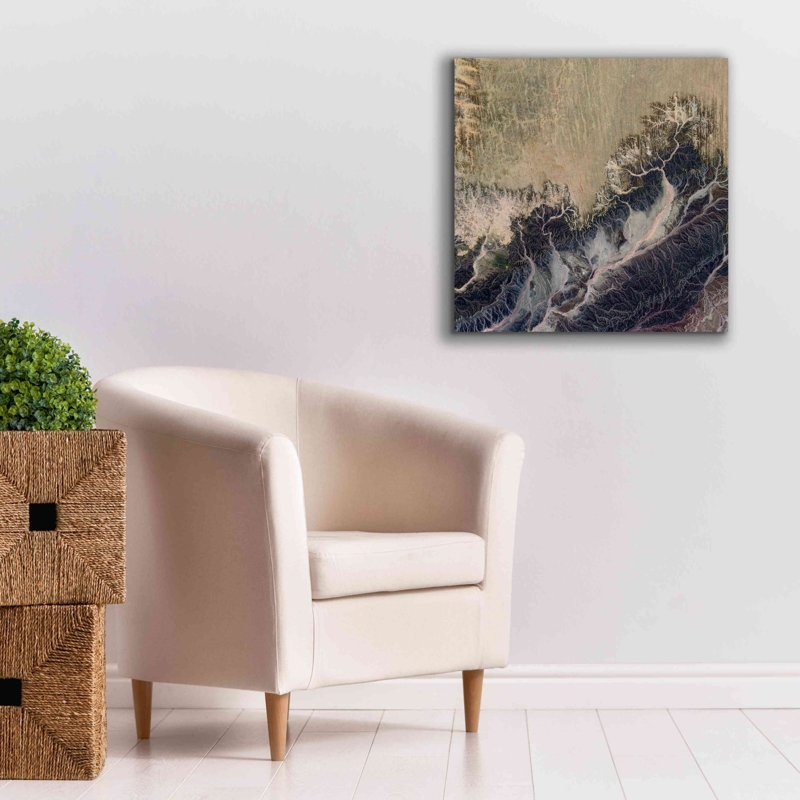 'Earth as Art: Irritated,' Canvas Wall Art, 26" H x 26" W x 0.75" D