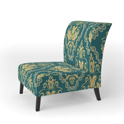 Fauteuil de chambre rembourré Green Orient