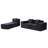 Compression 112.1'' L shape modular sectional sofa-1822082505