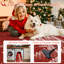 Tapis lavable avec tapis antidérapant Loly Christmas-1640879665