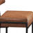 26.7"H Faux Leather Upholstered Counter Stool with Metal Frame-850694788-850499724