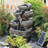 Chelonda Hand Crafted Weather Resistant Floor Fountain with Light