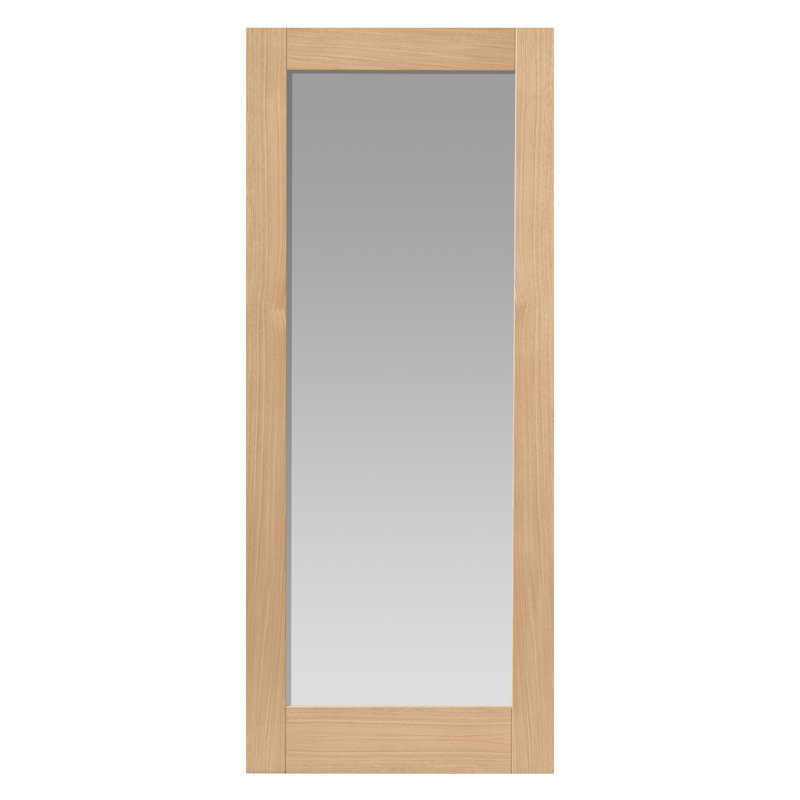 Etna Oak Internal Door Unfinished, 198.1cm H x 76.2cm W x 3.5cm D