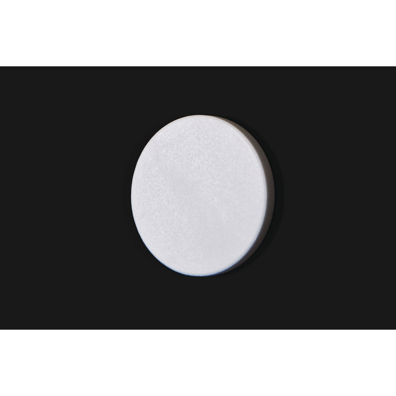 OJ Analog Wall Clock, White, Large