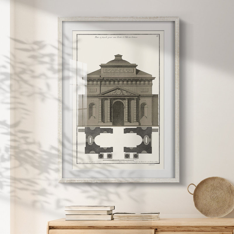 Dreaming II - Toile tendue avec châssis, H 28,5 po x l 20,5 po, Blanc