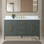 Meuble-lavabo simple 60 po avec plateau en marbre d'ingénierie 60 po-94811334-94811337