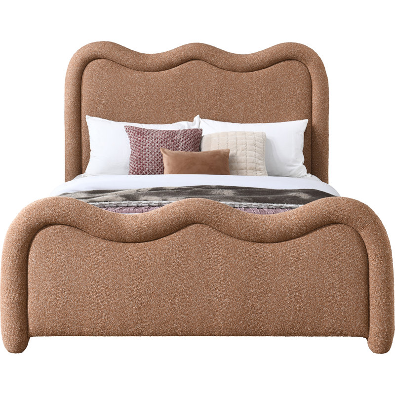 Gavin Chenille Fabric, Full, Cognac Chenille Fabric