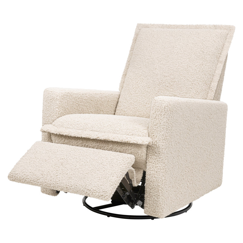 Cali Flange Recliner and Swivel Glider, Tan
