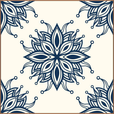 Peel & Stick Floral Tile