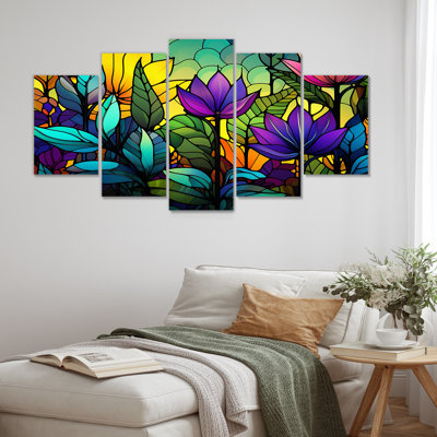 Multicolore, art mural multicolore jungle multicolore
