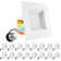 4" Selectable CCT New Construction LED Retrofit Recessed Can Light
