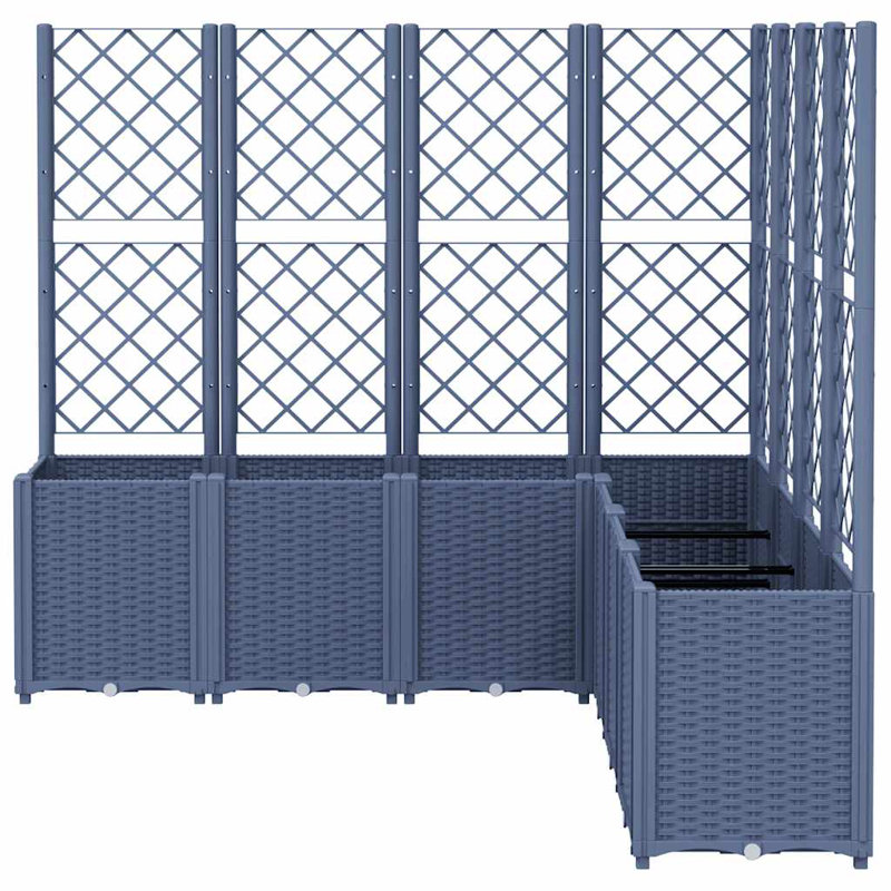 Motonobu Planter Box, Blue Grey