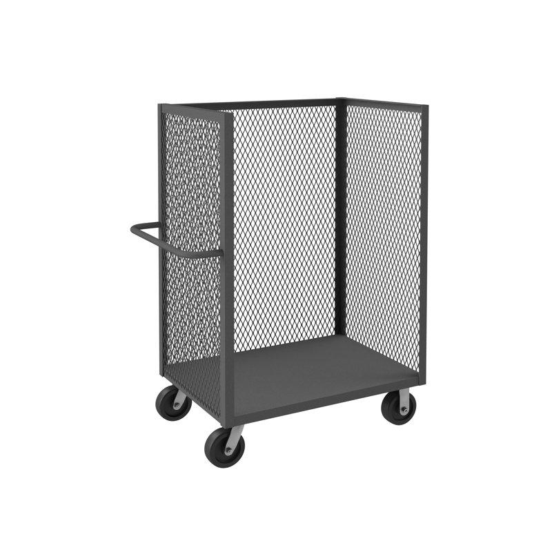 56.44'' H Utility Cart with Wheels, 57" H x 48" W x 30" D