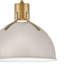 Clendon 1-Light Dimmable Metal Dome Pendant-74008651-74008650-74008654