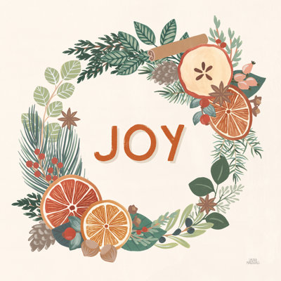 Holiday Spice IV by Laura Marshall - Wrapped Canvas Painting