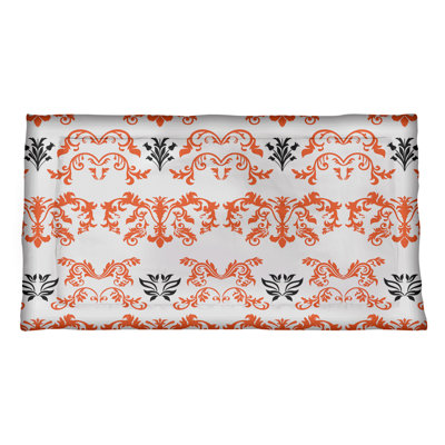 Football Baroque Pattern Organic Sham Pillow Sham