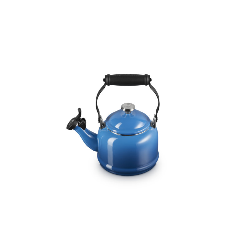 Demi 1.25 Qt. Enamel on Steel Tea Kettle, Marseille