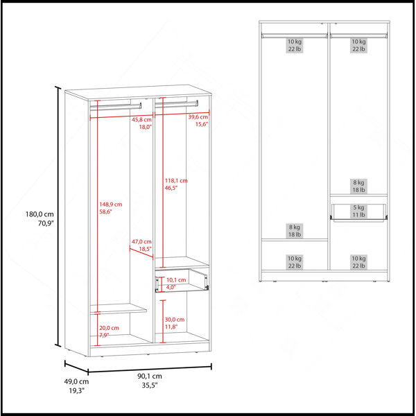 Dimensions du produit