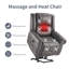 Futon canapé-lit, canapé en futon de velours pour le salon avec 2 porte-gobelets-114210349