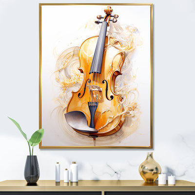 Harpe Harmony Golden Serenity II - musique, impressions sur toile