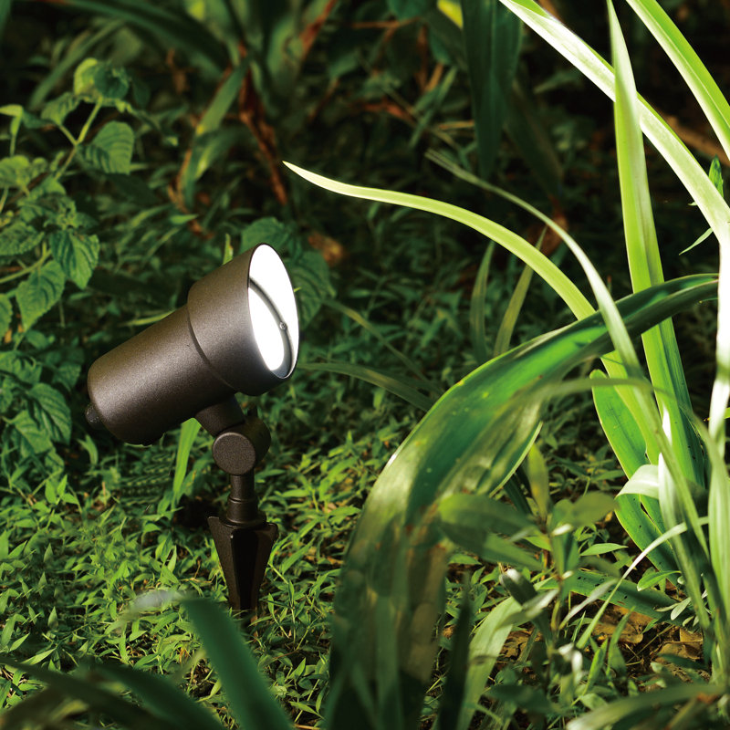 Low-Voltage Aluminum Outdoor Landscape Path Flood Light LED Clear Glass