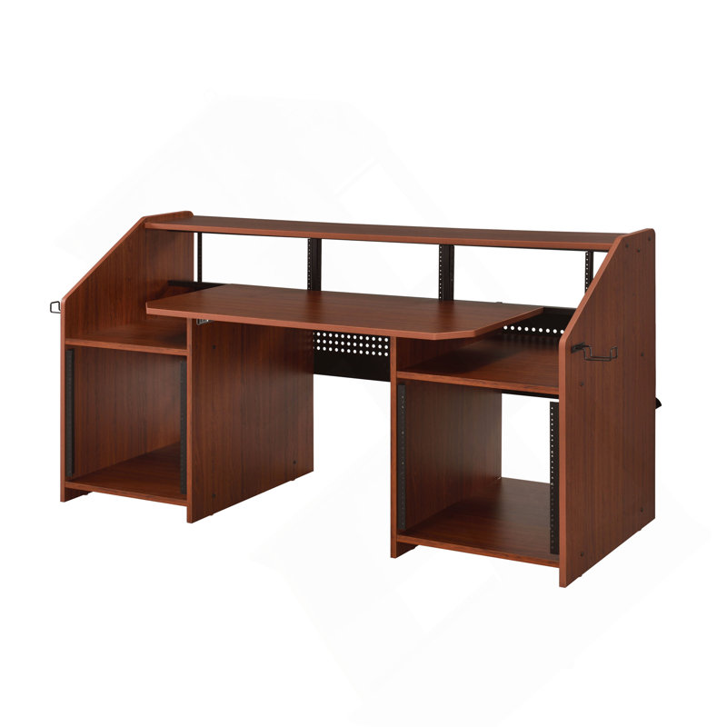 Bureau de musique Cherry avec support pour écouteurs