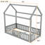 Lit en bois avec clôture et porte-470157463-470157456