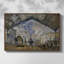 La gare Saint-Lazare, 1877 - Claude Monet, toile tendue avec châssis-132873721-132873722