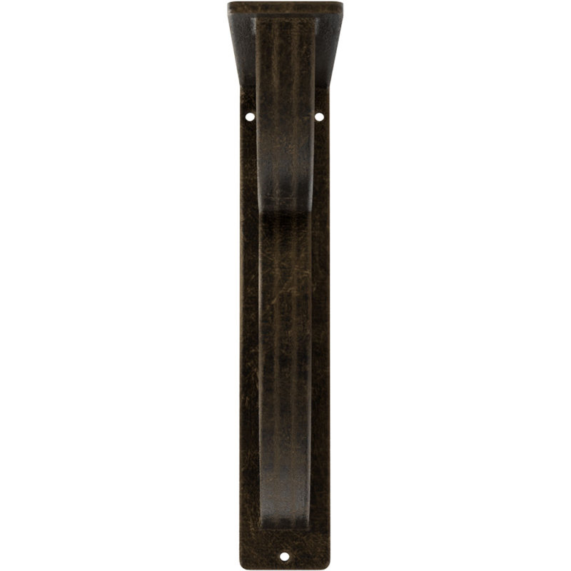 Support en fer forgé Versailles, Or pâle antique, H 10 po x l 2 po x P 7,5 po