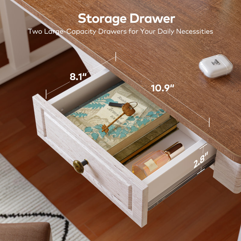 Bureau pour travailler debout à hauteur réglable, H 27 à 47 po x l 55 po x P 24 po