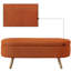 Banc de rangement rembourré Boucle-525334640