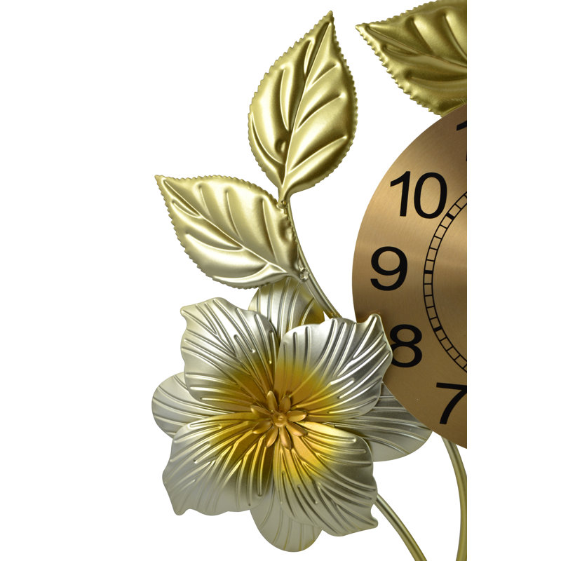 Tabletop Clock in Gold