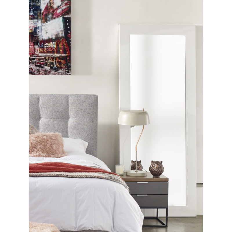 Miroir décoratif Purdue, Blanc