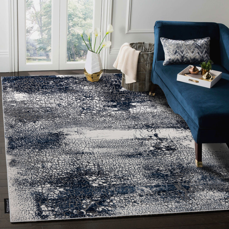 Abstract Area Rug, Rectangle 140 x 190cm
