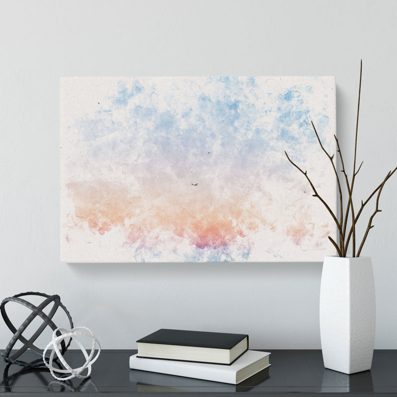 Airplane Over Florida - Wrapped Canvas, 30cm H x 45cm W x 4cm D