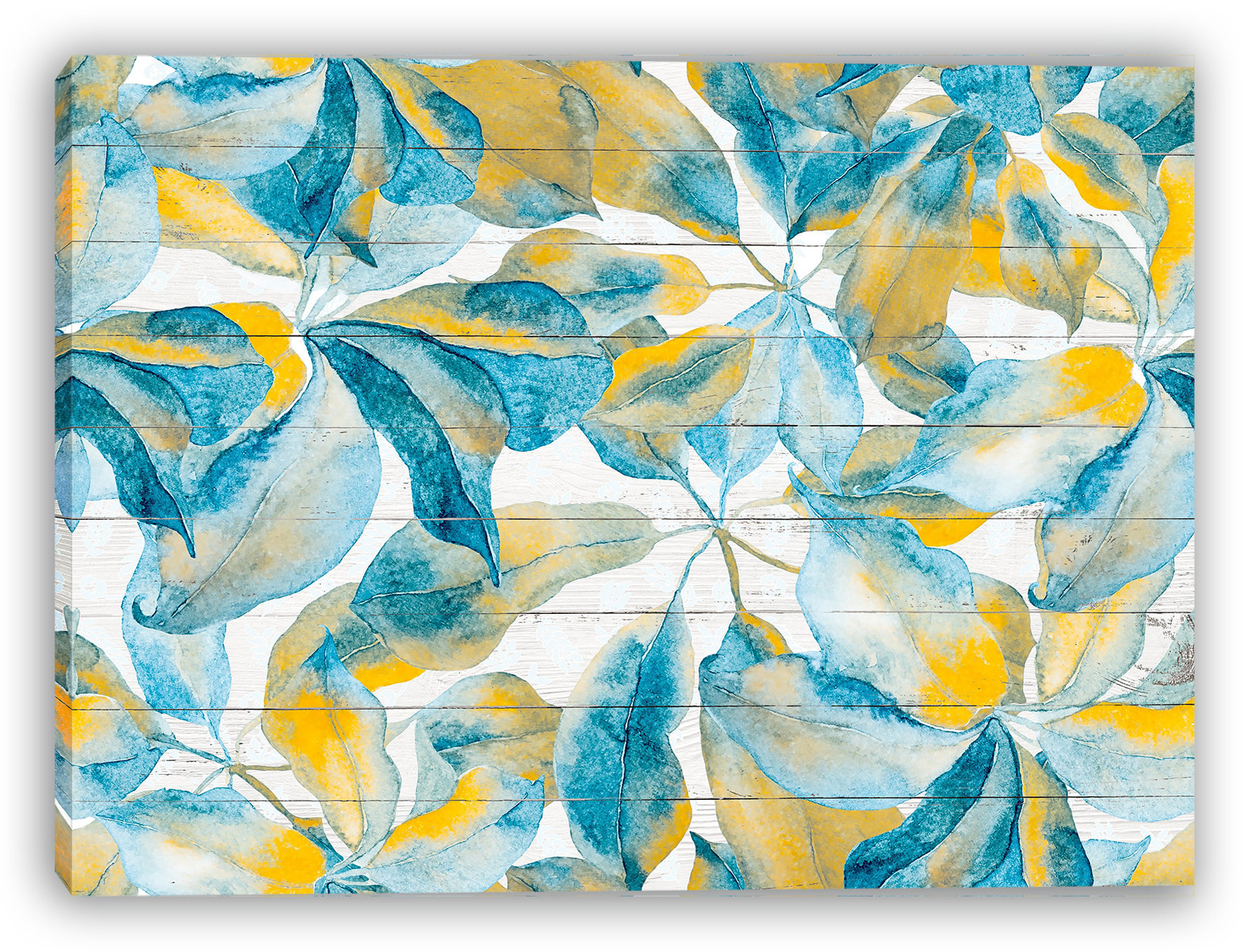 Winston Porter Sunlit Canopy – Wrapped Canvas Wall Art | Wayfair