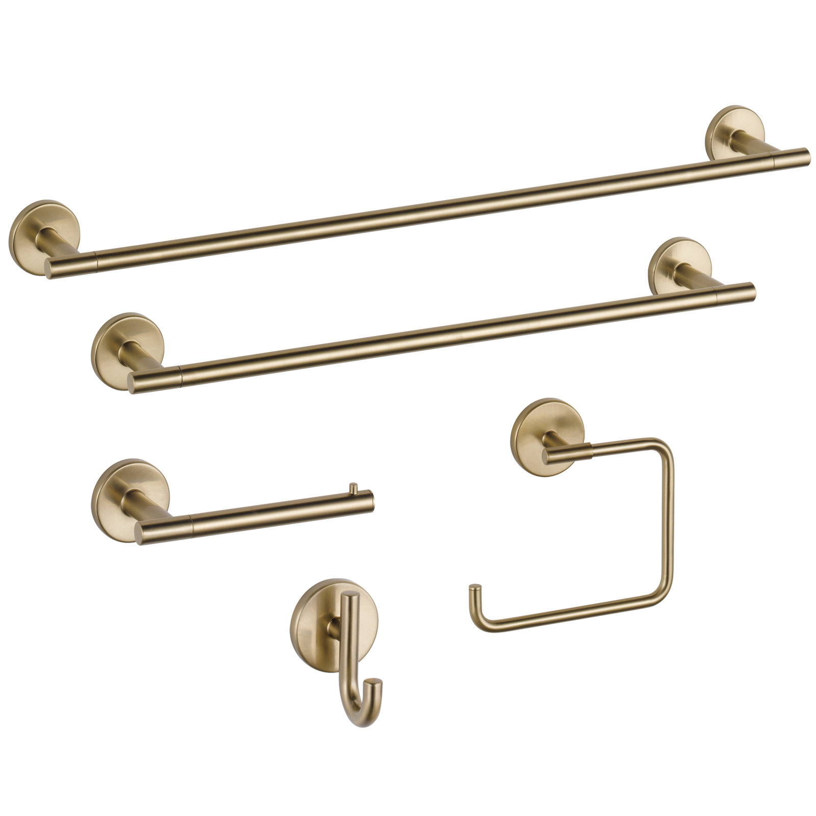 Trinsic Wall Mount Towel Bar Bath Hardware Accessory, Champagne Bronze, 2.25'' H x 33.25'' W x 3.38'' D