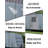 Heavy-Duty Travel Trailer RV Cover, Extra-Thick Waterproof & Anti-UV 6 Layers Top Panel-100510120